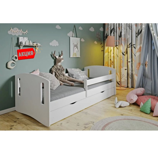 Кровать Хит Классика-3 180х80 с ящиком и матрасом Киндер-4 