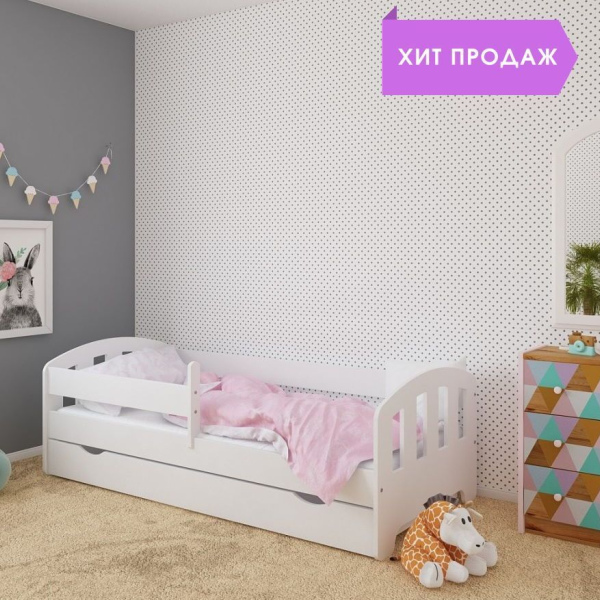 Кровать Классика 160x80 с ящиком 