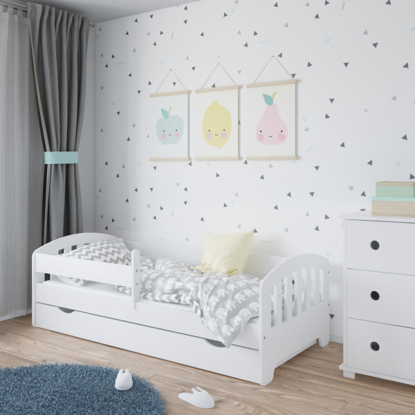 Кровать Классик 160x80 140x80 140x70 160x70 с ящиком